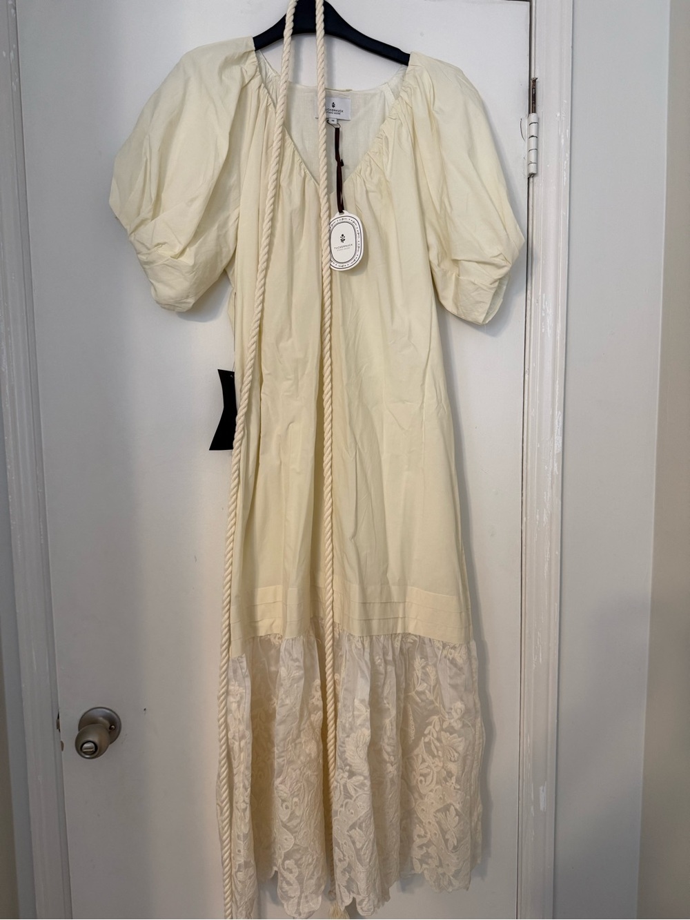 Tuckernuck x Studio McGee Juniper Midi Dress in Ivory - Picture 3 of 4